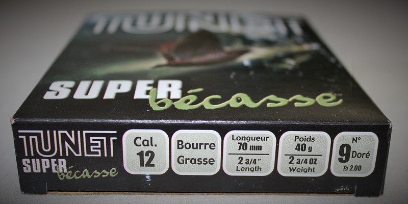 Cartouche Super bcasseTunet